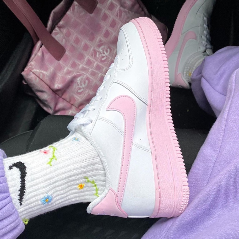 Nike air force 1 low pink white - Picture 2 of 13